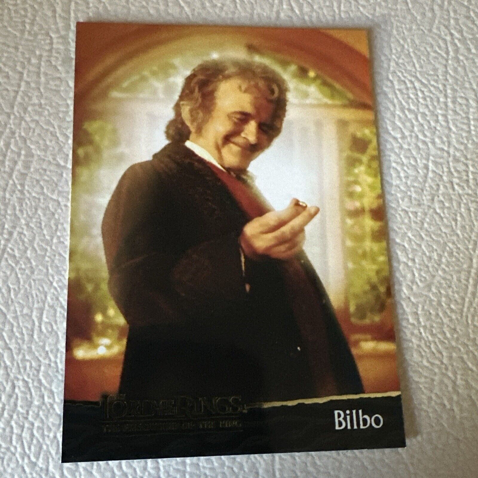 2001 Topps The Lord of the Rings: The Fellowship of the Ring Bilbo #3