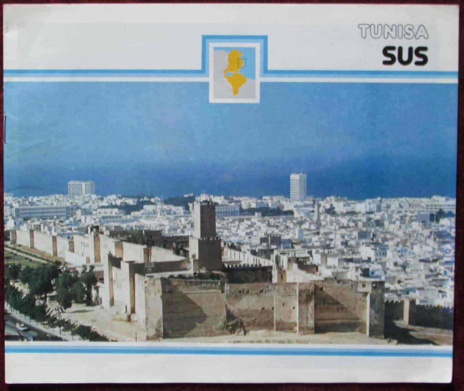 1989 Original Travel guide Sus Tunisa Tunisia Sousse Soussa ???? Tourist City