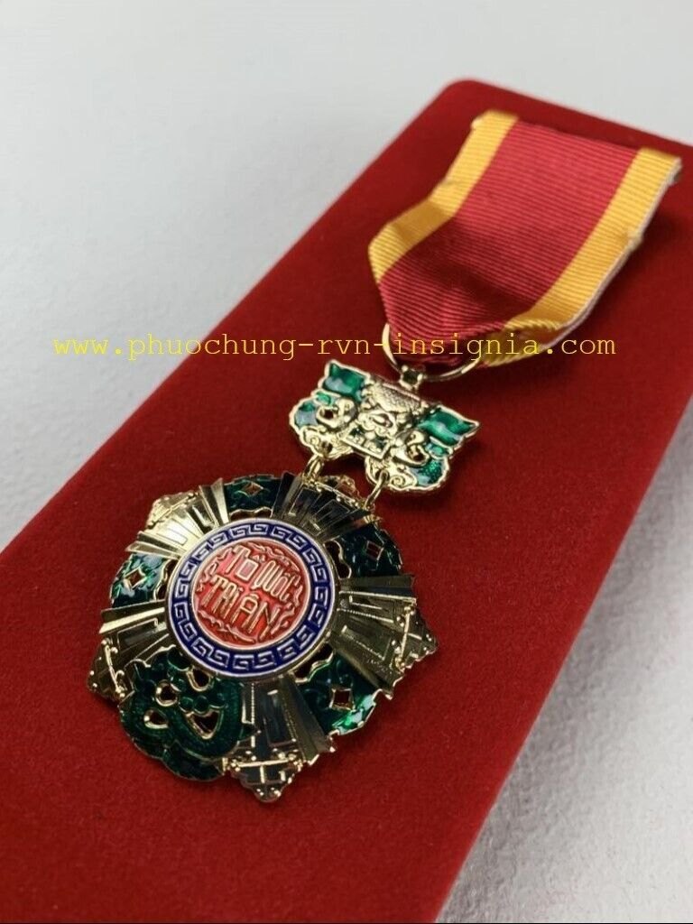 ARVN RVN South Vietnam National Order 5th Class Medal Bao-Quoc Huan-Chuong SVN