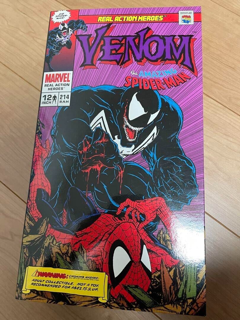 New Medicom RAH Real Action Hero Venom Figure Comic Ver 1/6 figure Limited 1000