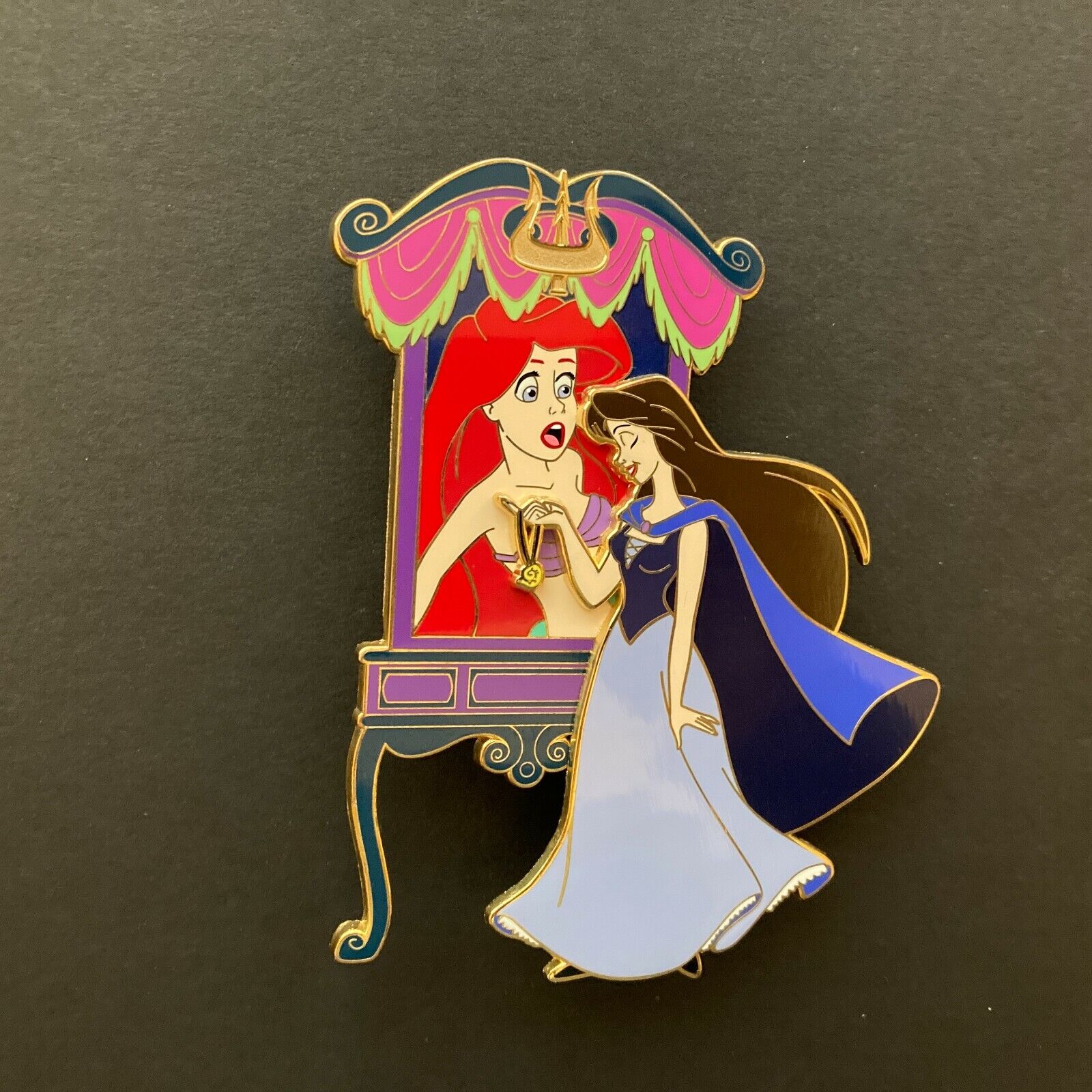 Princess Vanity - Ariel & Vanessa The Little Mermaid LE 50 FANTASY Disney Pin 0