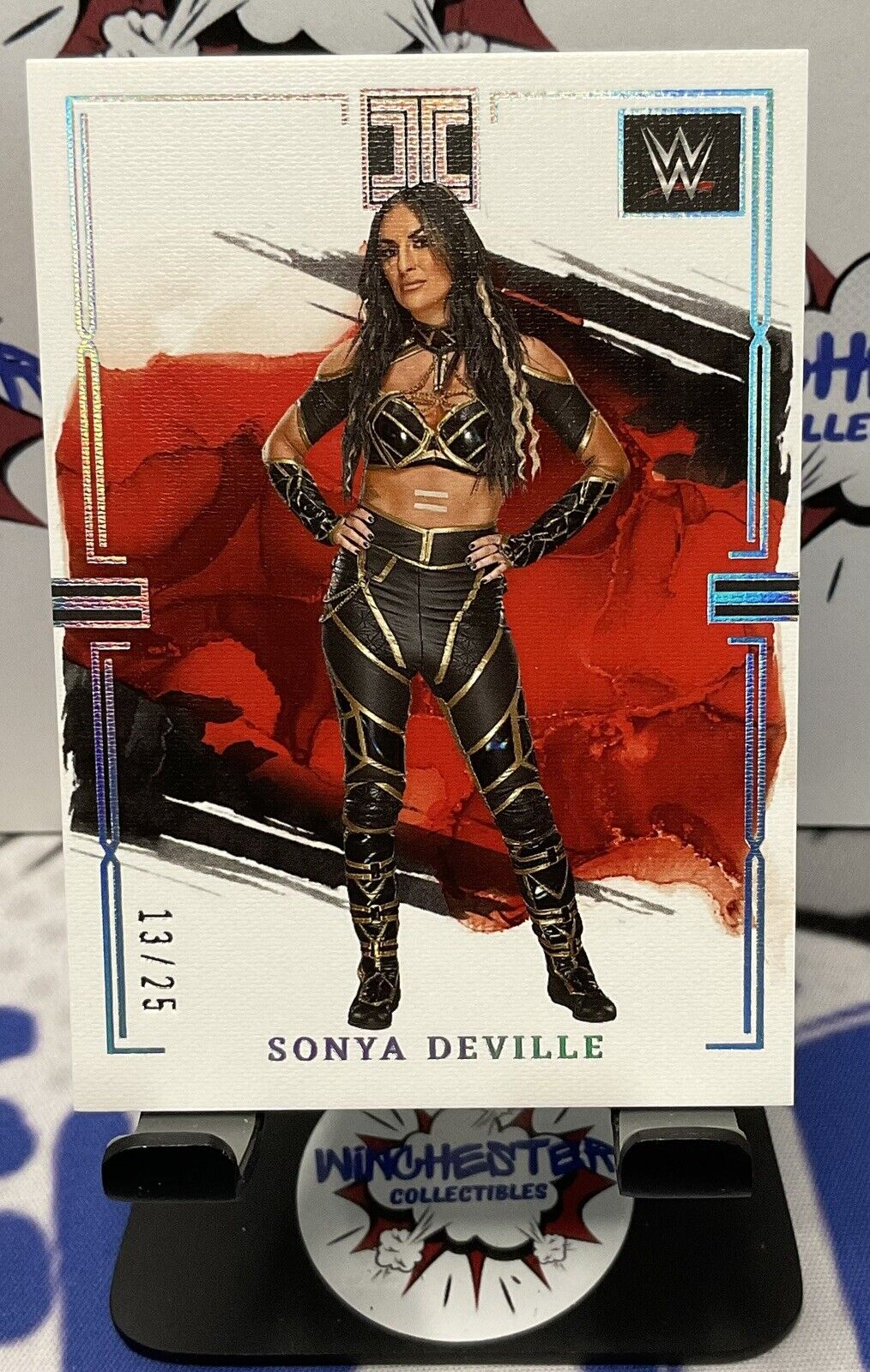 WWE Panini Impeccable SONYA DEVILLE /25 No. 76