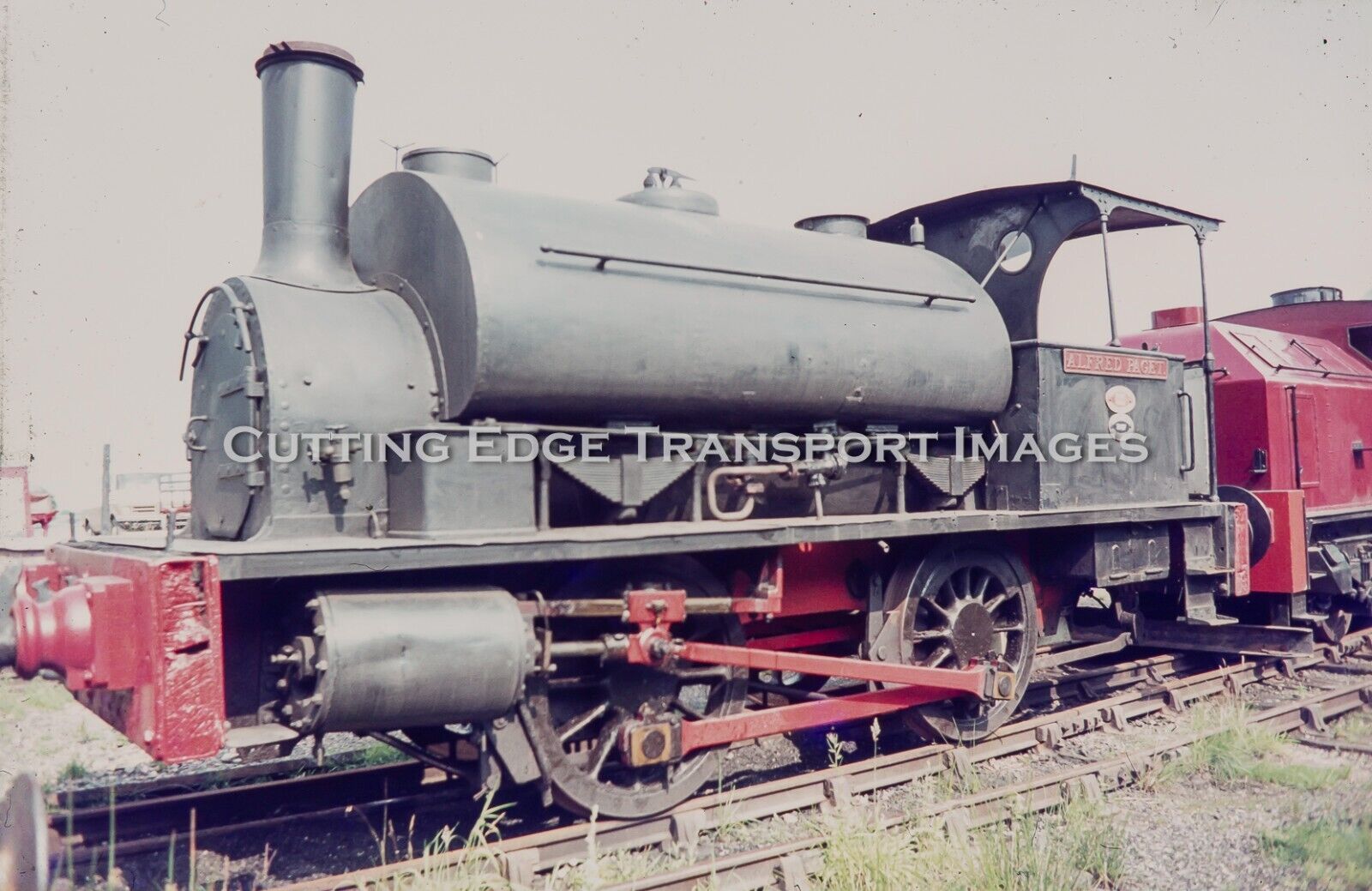 2 x Original Railway Slides: Neilson 2937 at Chasewater  (Poor)       42/233/37a
