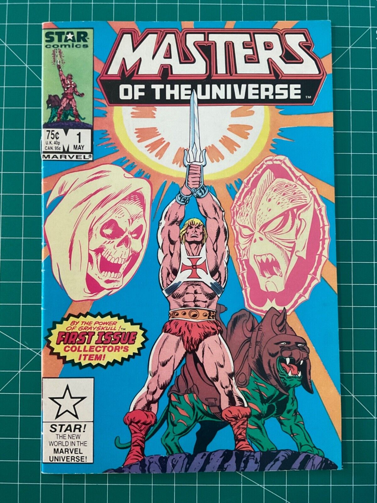 Masters of the Universe #1 First Issue Star Comics 1986 He-Man Marvel