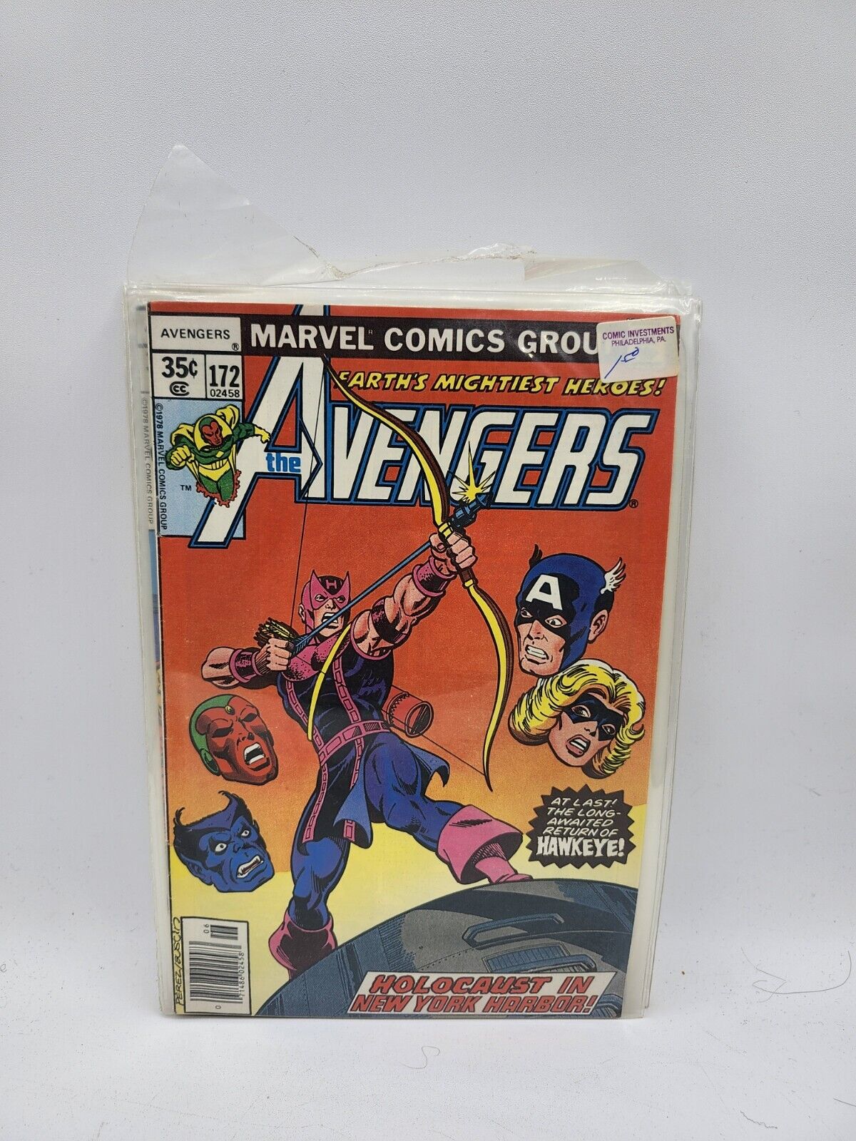 Avengers #172 (Marvel Comics 1978) Hawkeye