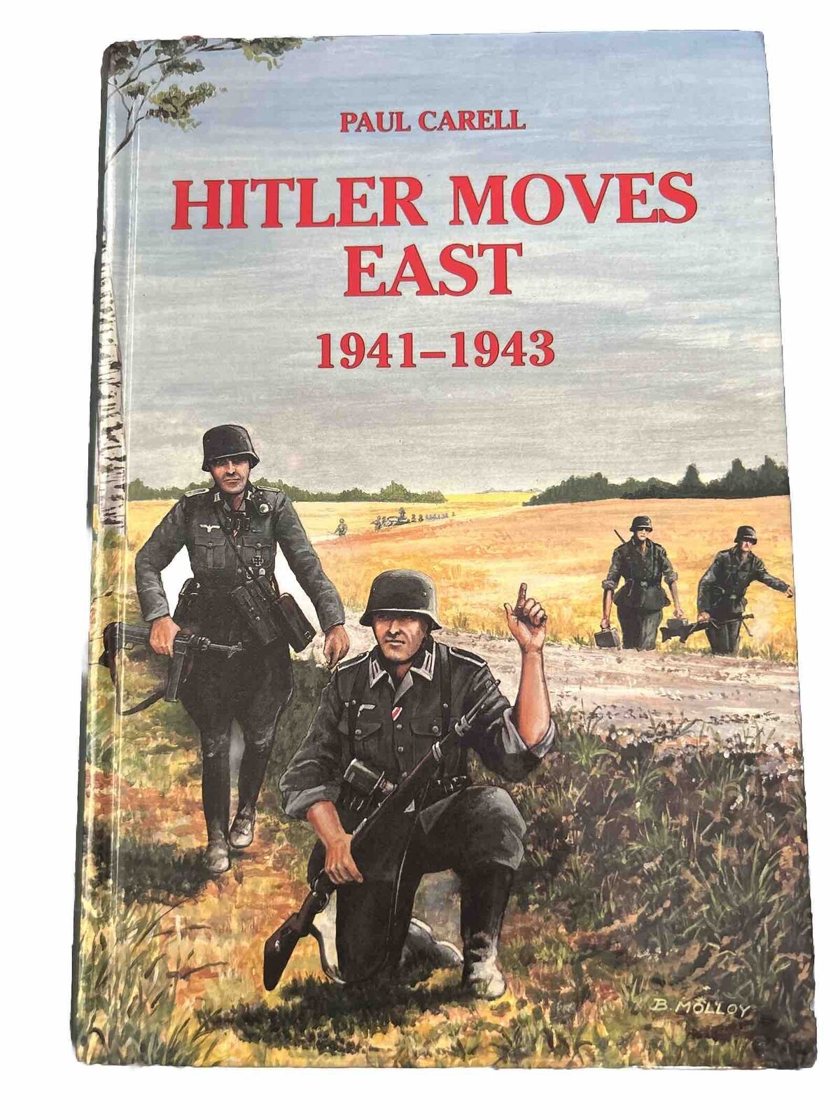 WW2 German Hitler Moves East 1941-1943 Paul Carell Hard Cover Reference Book