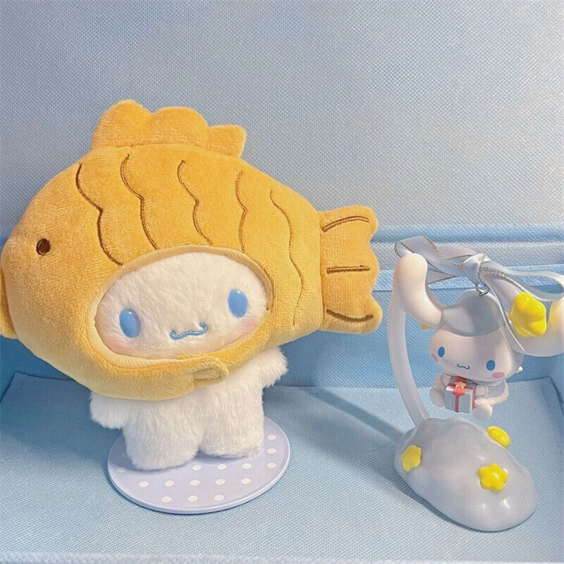 Cute Taiyaki Cinnamoroll Doll Toy Soft Plush Stuffed Toys Birthday Plush Gifts
