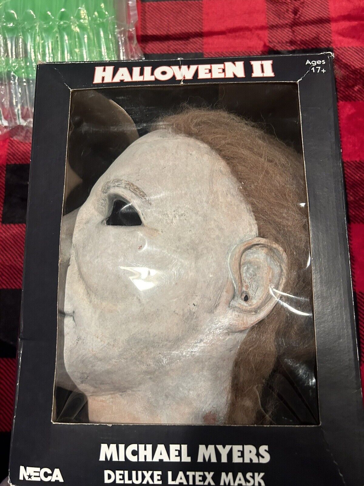 RARE Halloween II 2 Michael Myers Mask NECA Horror Handcrafted DELUXE Limited Ed
