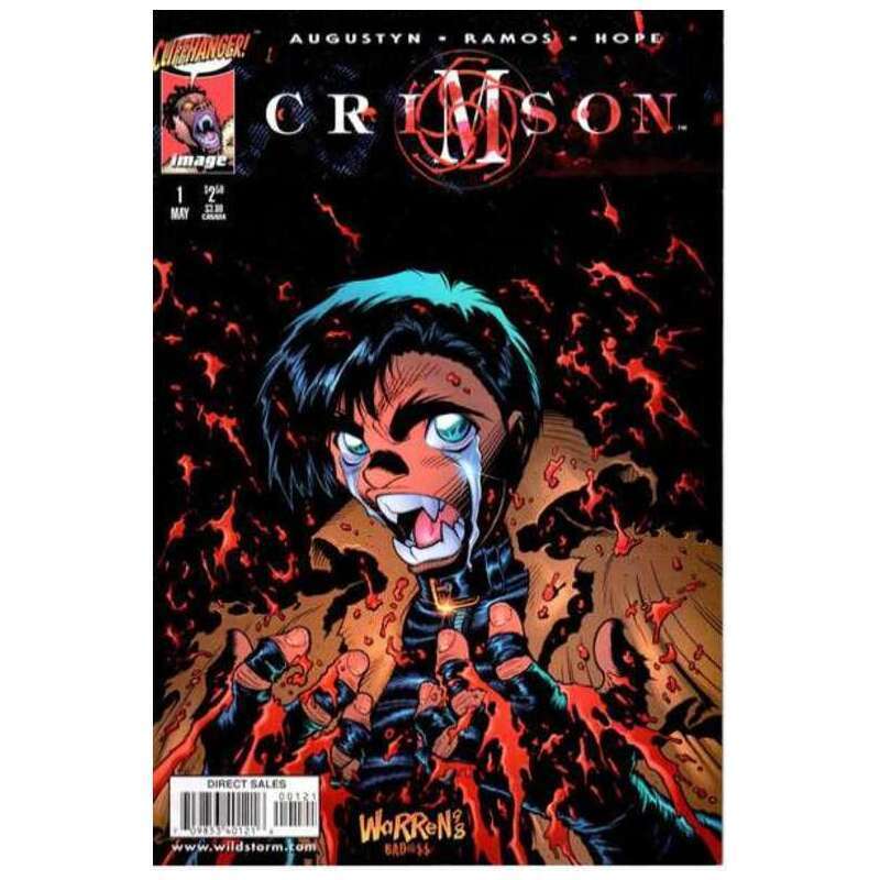 Crimson #1 Warren cover in Very Fine + condition. Image comics [q.
