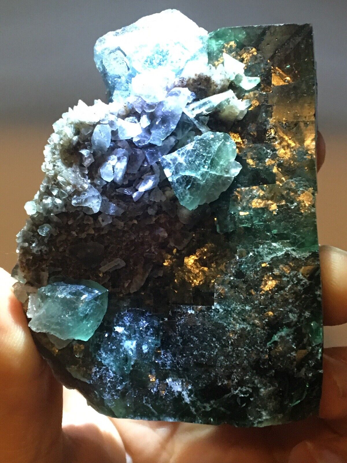 Stunning Fluorite, Milky Way Pocket, Diana Marie Mine, Frosterly, England