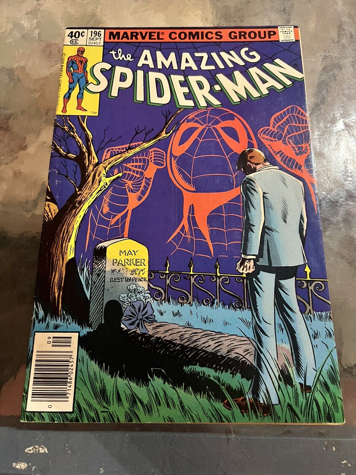 Amazing Spider-Man #196 Newsstand Variant Marvel 1979