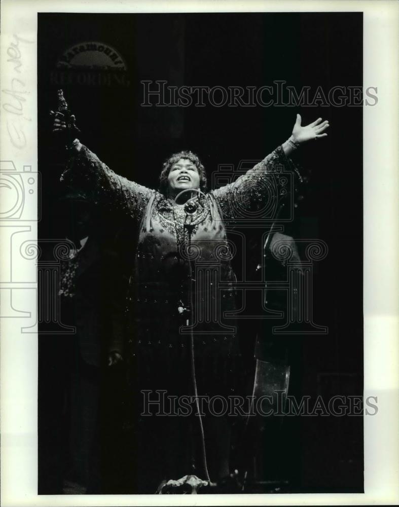 1995 Press Photo Theresa Merritt in Ma Rainey\'s Black Bottom,Cleveland Playhouse