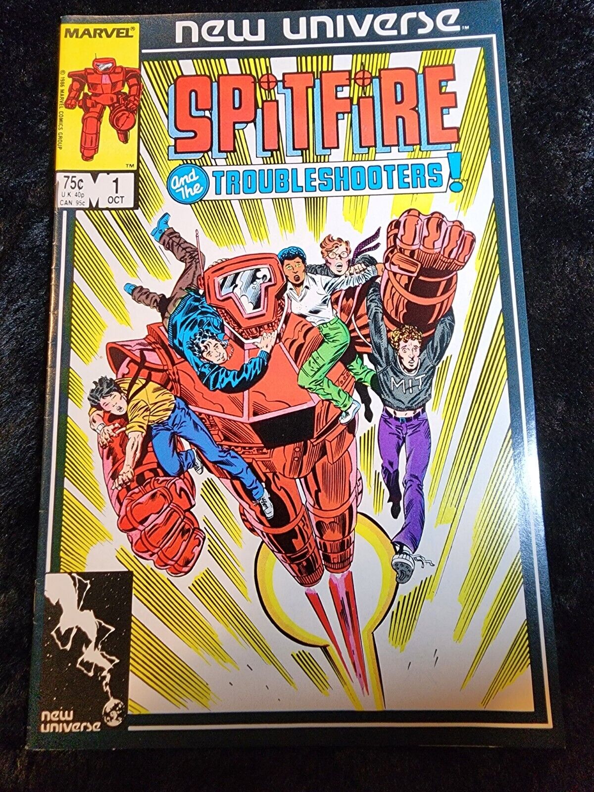 Spitfire and the Troubleshooters #1 (Marvel Comics October 1986)