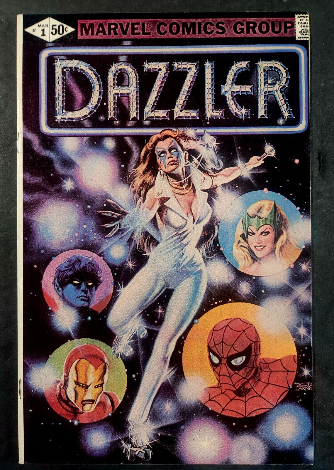 DAZZLER #1 MARVEL 1981  ORIGIN STORY MOVIE TIE IN? VF+