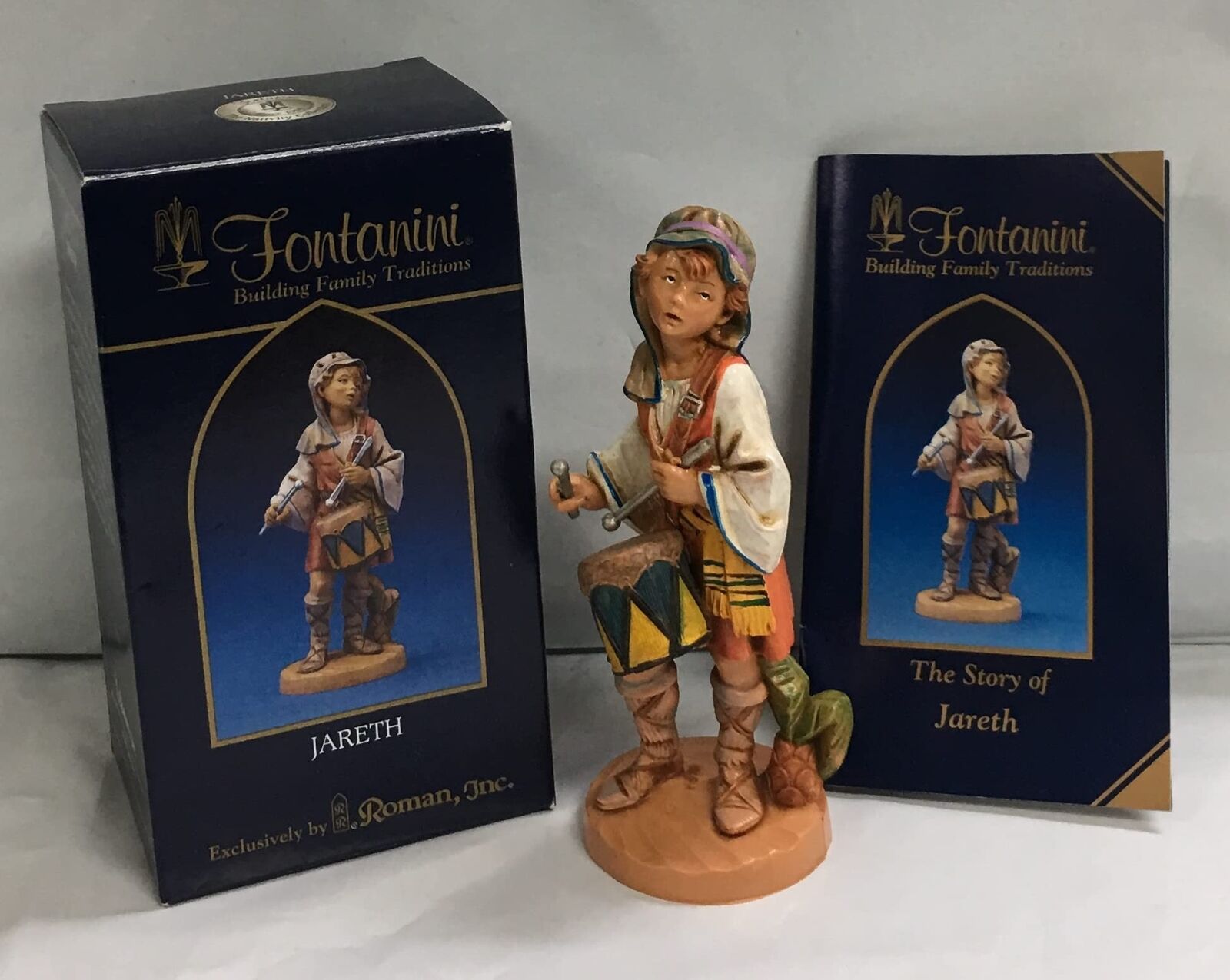 Fontanini Jareth The Drummer Boy Italian Nativity Village Figurine