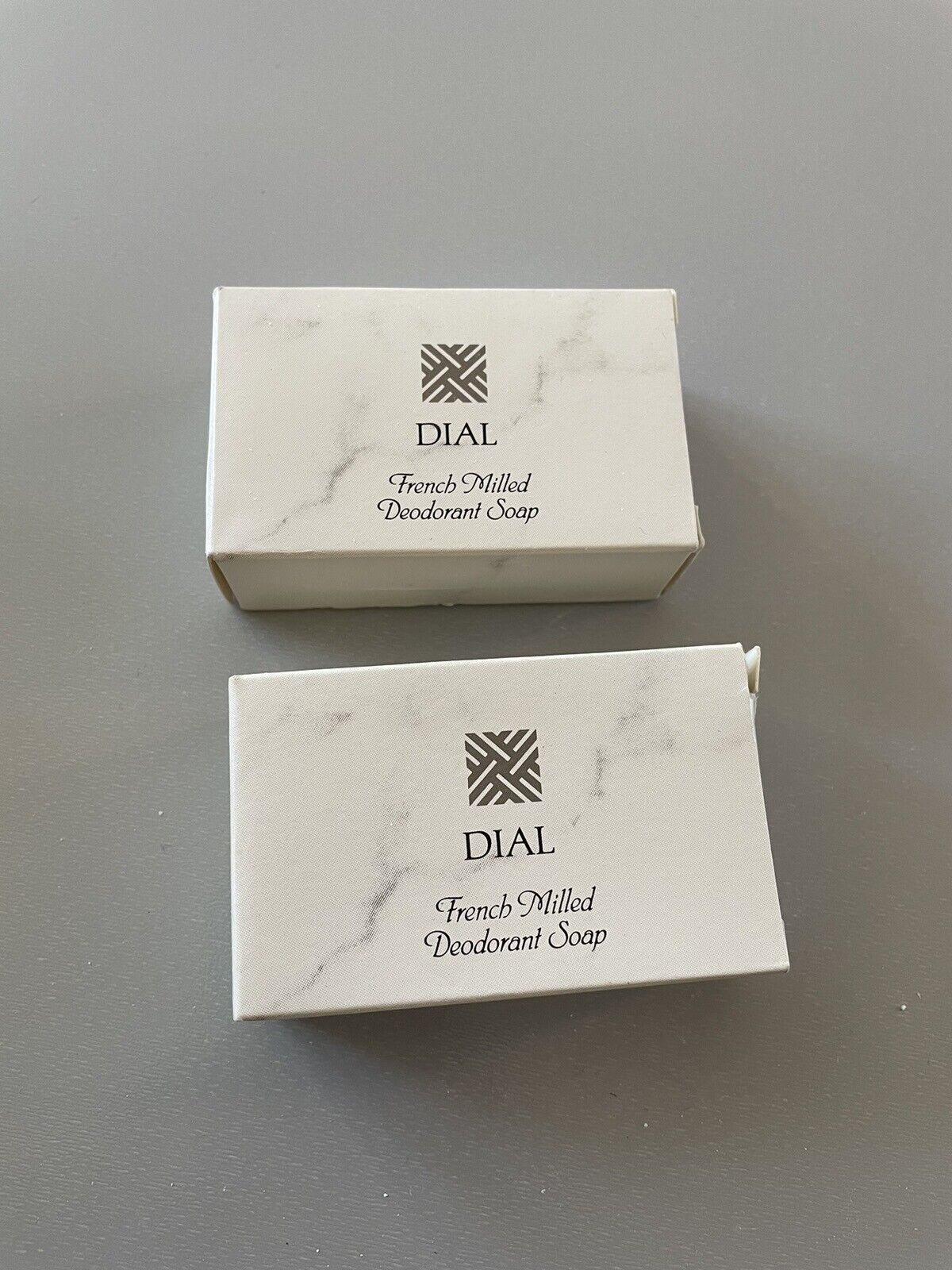 Vintage 1991 Dial French Milled Deodorant Soap Travel Size Set Of 2