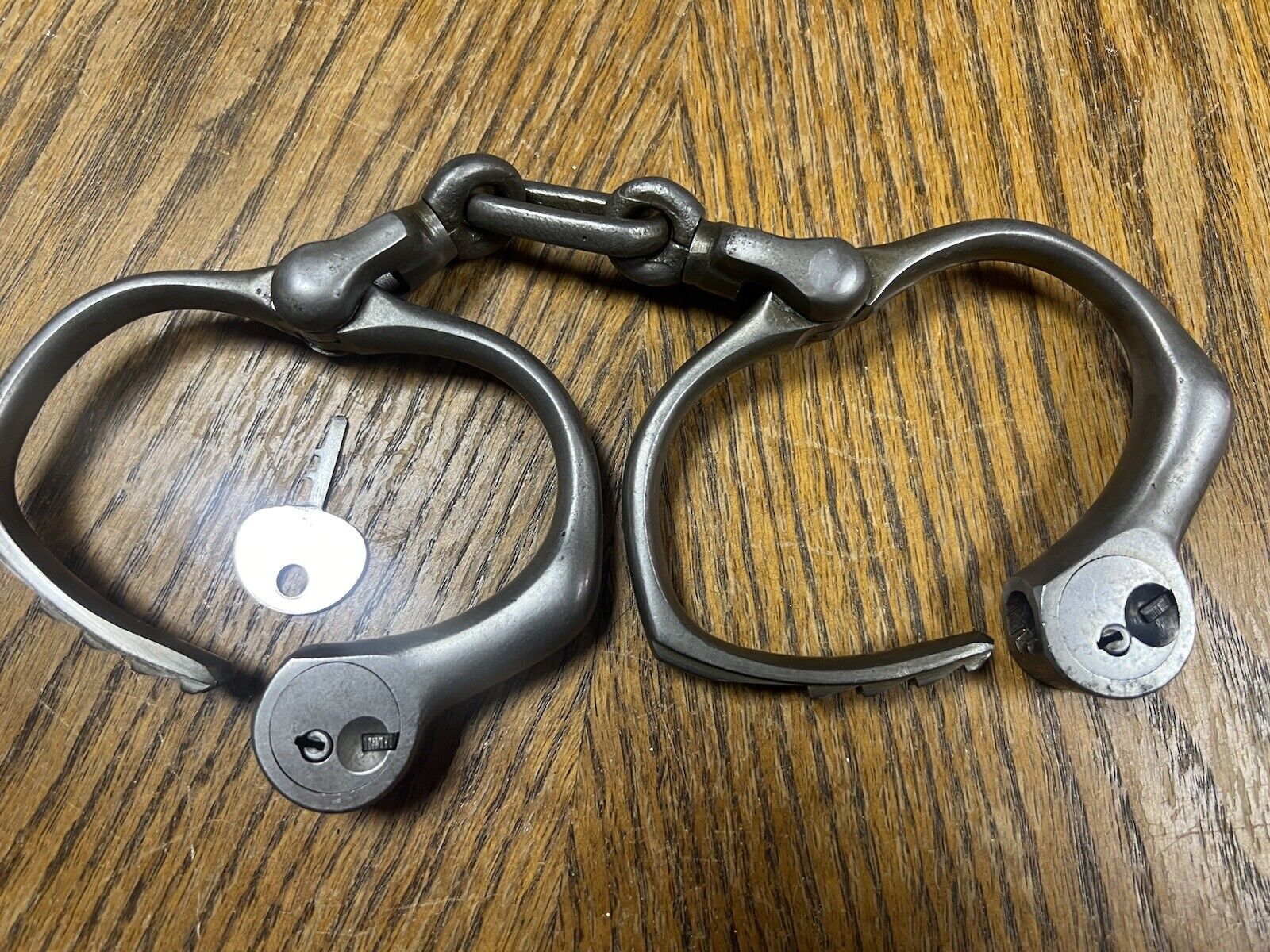 Vintage H&R Arms Co. Cobb/Bean Improved Handcuffs w Key