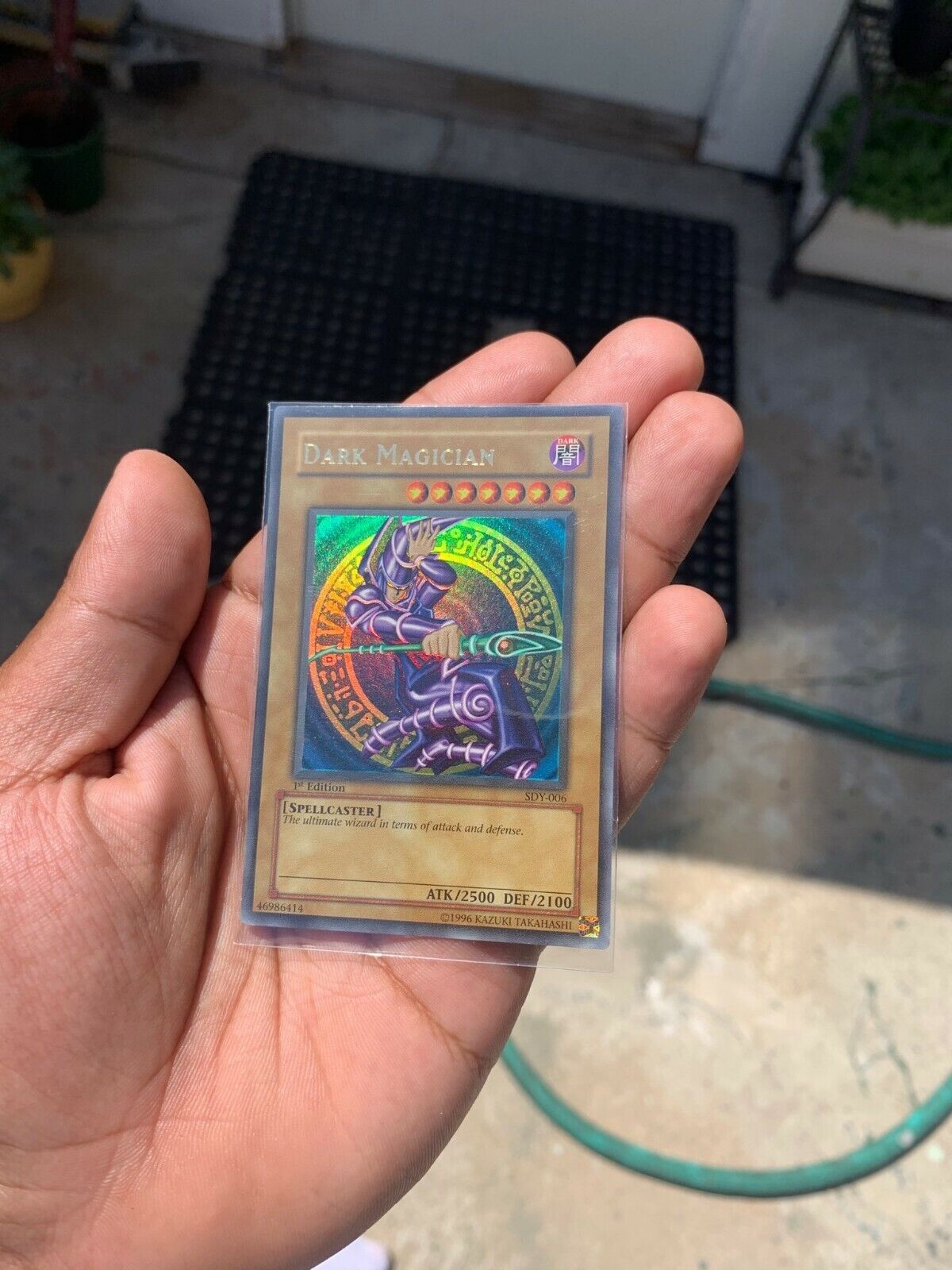 2002 Yugioh SDY-006 1st Edition Dark Magician🔥Mint Condition