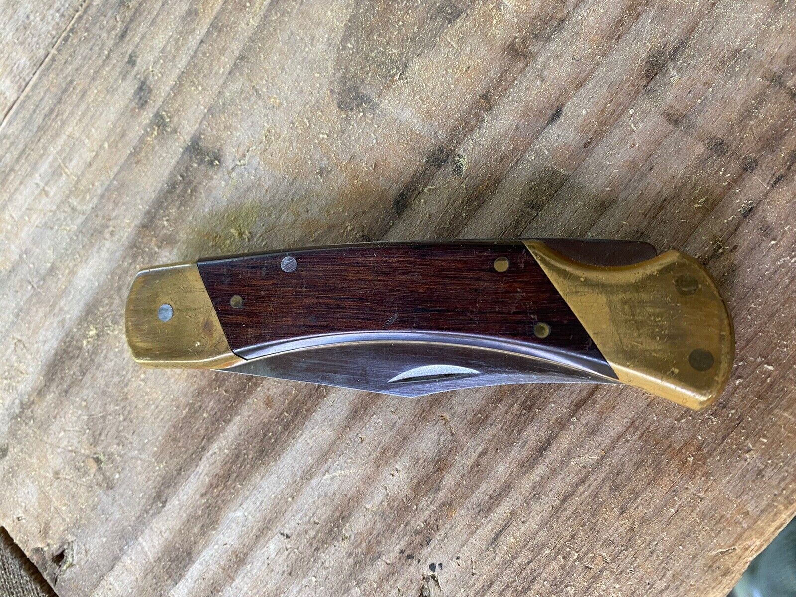 Vintage Schrade+ LB8 USA Large Heavy Lockback Folding Knife
