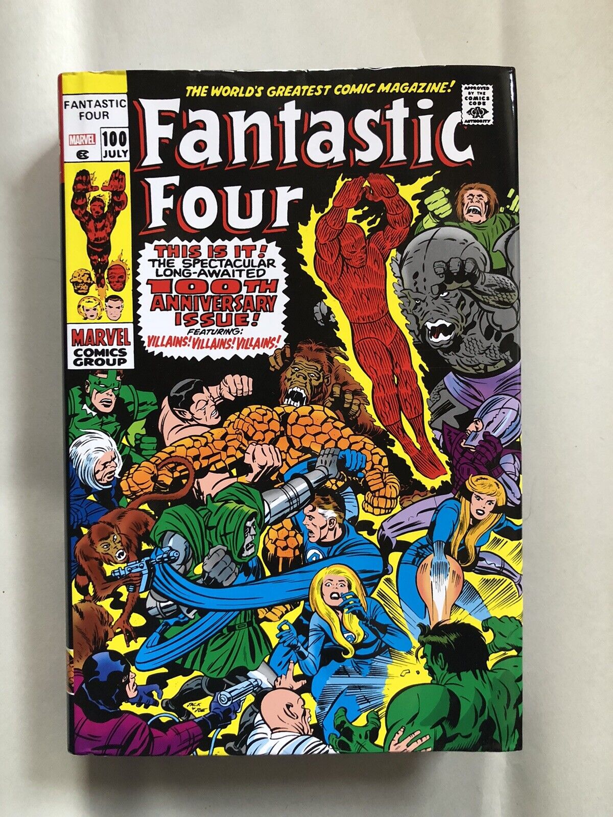 Marvel FANTASTIC FOUR Omnibus Volume #4 DM HC Kirby Cvr.