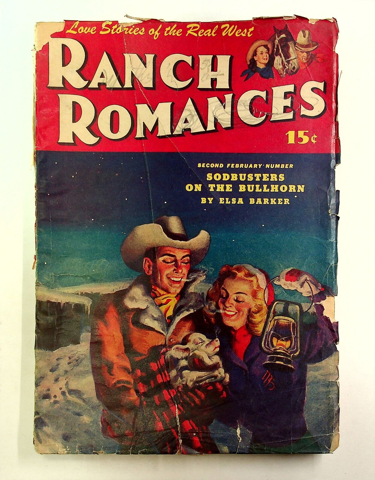 Ranch Romances Pulp Feb 8 1946 Vol. 130 #4 FR