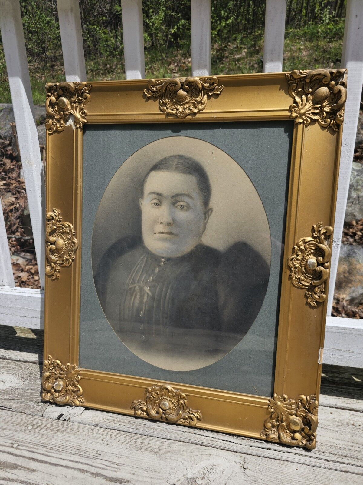 Antique Old 1800s Hand Colored Daguerreotype Old Woman Wild West Haunted Photo