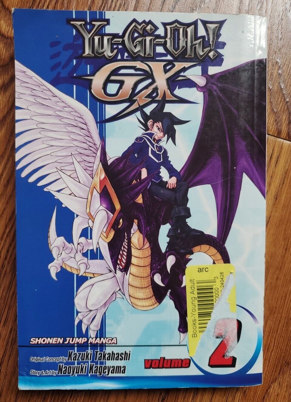 Yu-Gi-Oh GX Vol 2 Takahashi/Kageyama English Manga 2008. No Card.