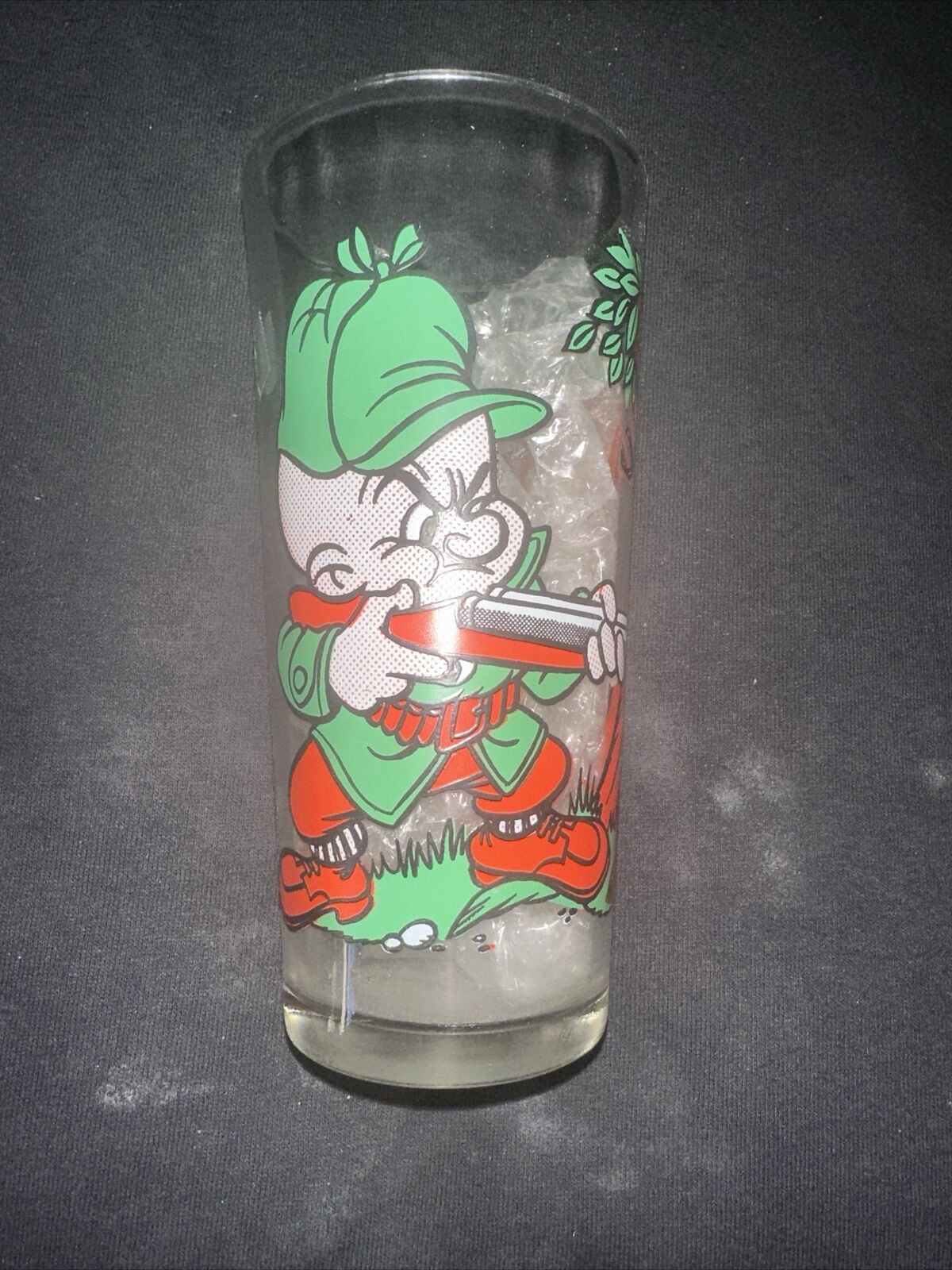 Vintage 1976 Looney Tunes Elmer Fudd and Bugs Bunny Collector Series PEPSI Glass