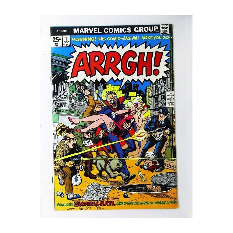 Arrgh #1 in Very Fine condition. Marvel comics [n,