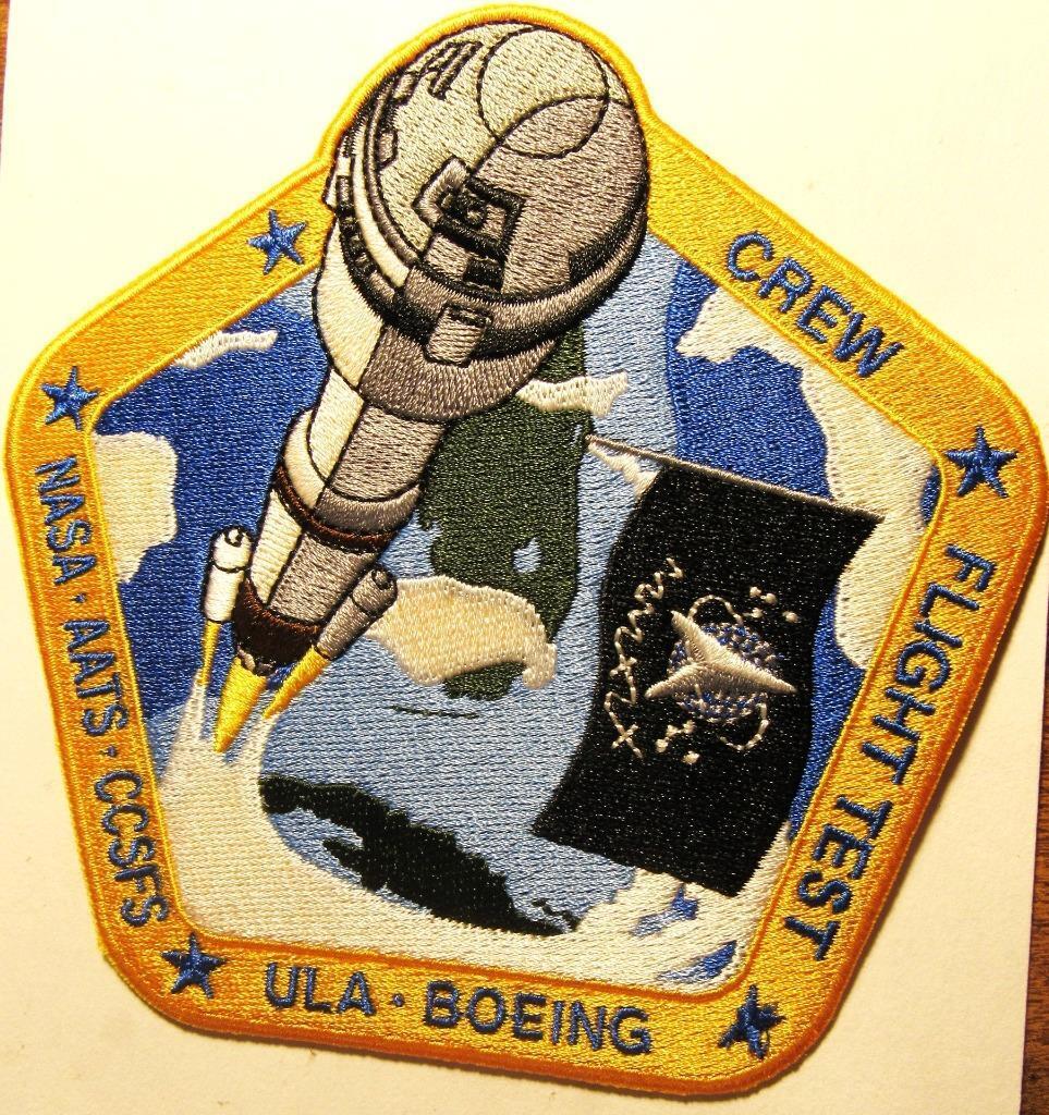 ULA BOEING CREW FLIGHT TEST CFT SPACE MISSION PATCH ASSURED ACCESS TO SPACE NASA