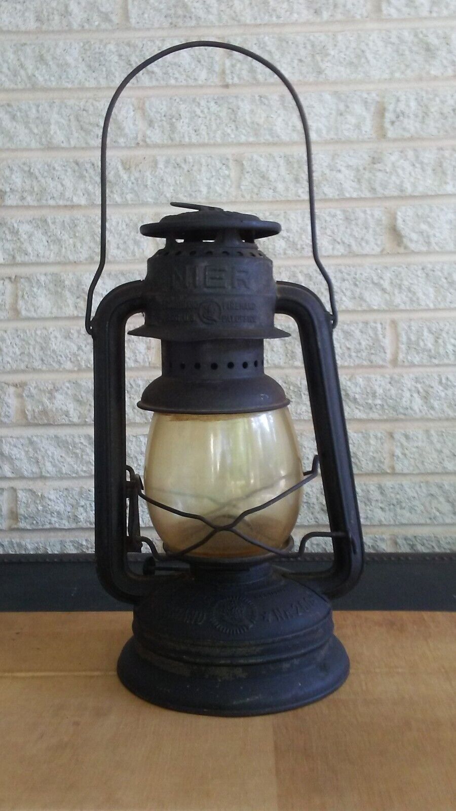 Antique NIER Feuerhand/ Firehand Nr.260 Kerosene Oil Lantern - Made in Germany