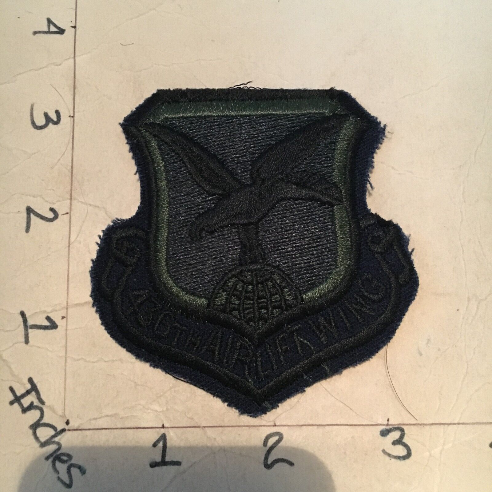 USAF 436th Airlift Wing (C-5) Dover AFB DE Subdued SQUADRON patch 8/20/22