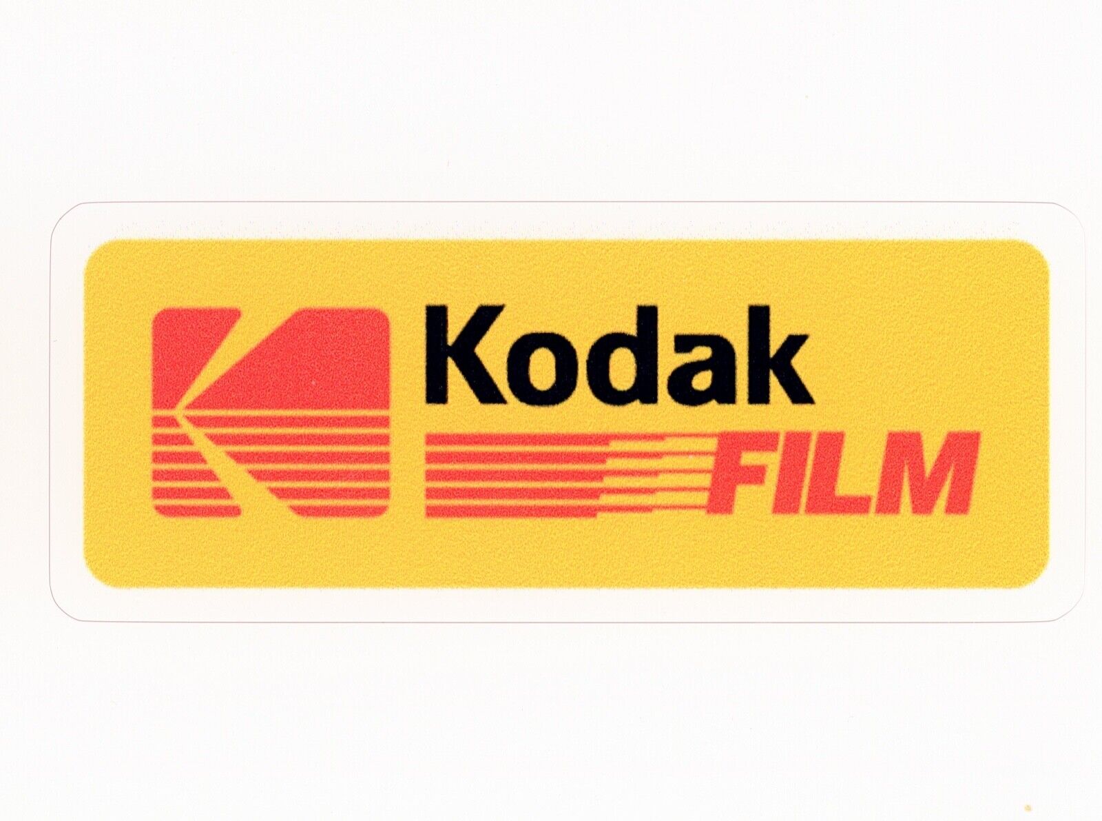 Kodak Film Logo Sticker (Reproduction)