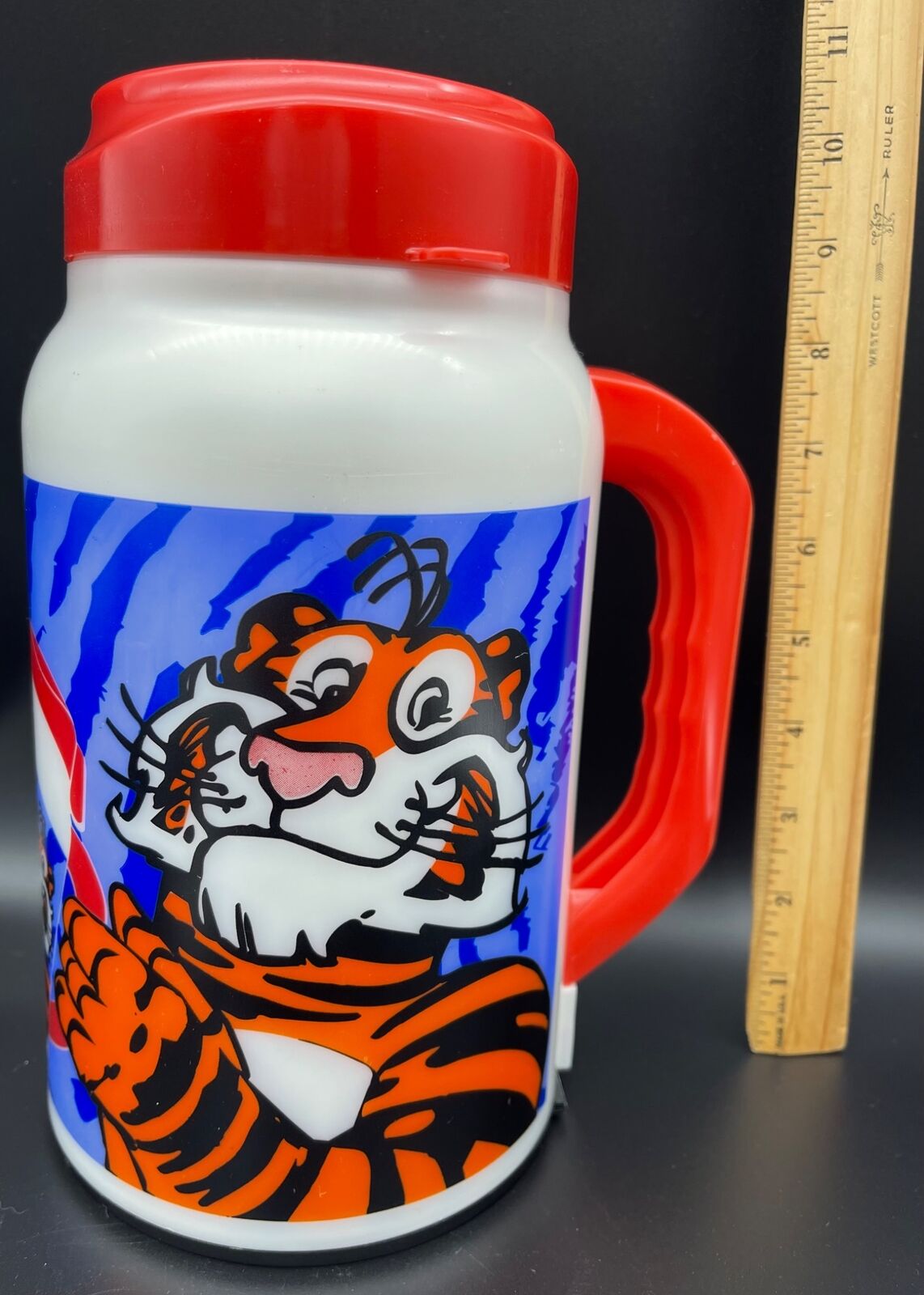 80S VTG Exxon Tiger Best Way To Get There Cup Travel Mug Insulated 44 oz