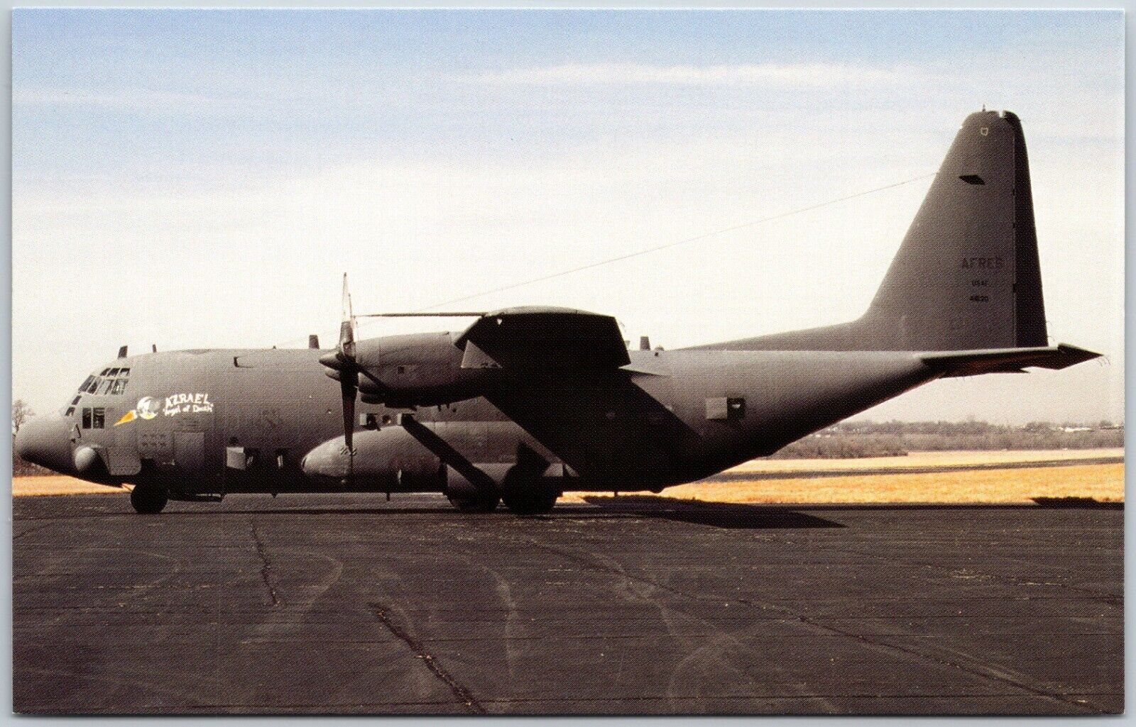 Lockheed AC-130A Gunship Azarel, USAF Museum, Ohio - Postcard