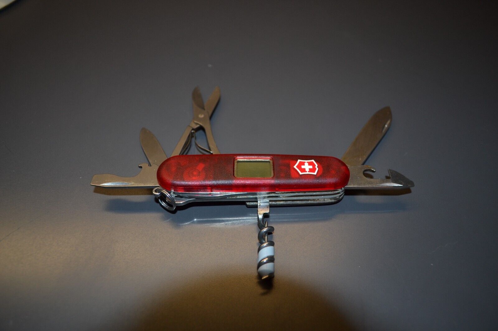 Vintage Victorinox Swiss Army Knife Multi Tool with Digital Clock