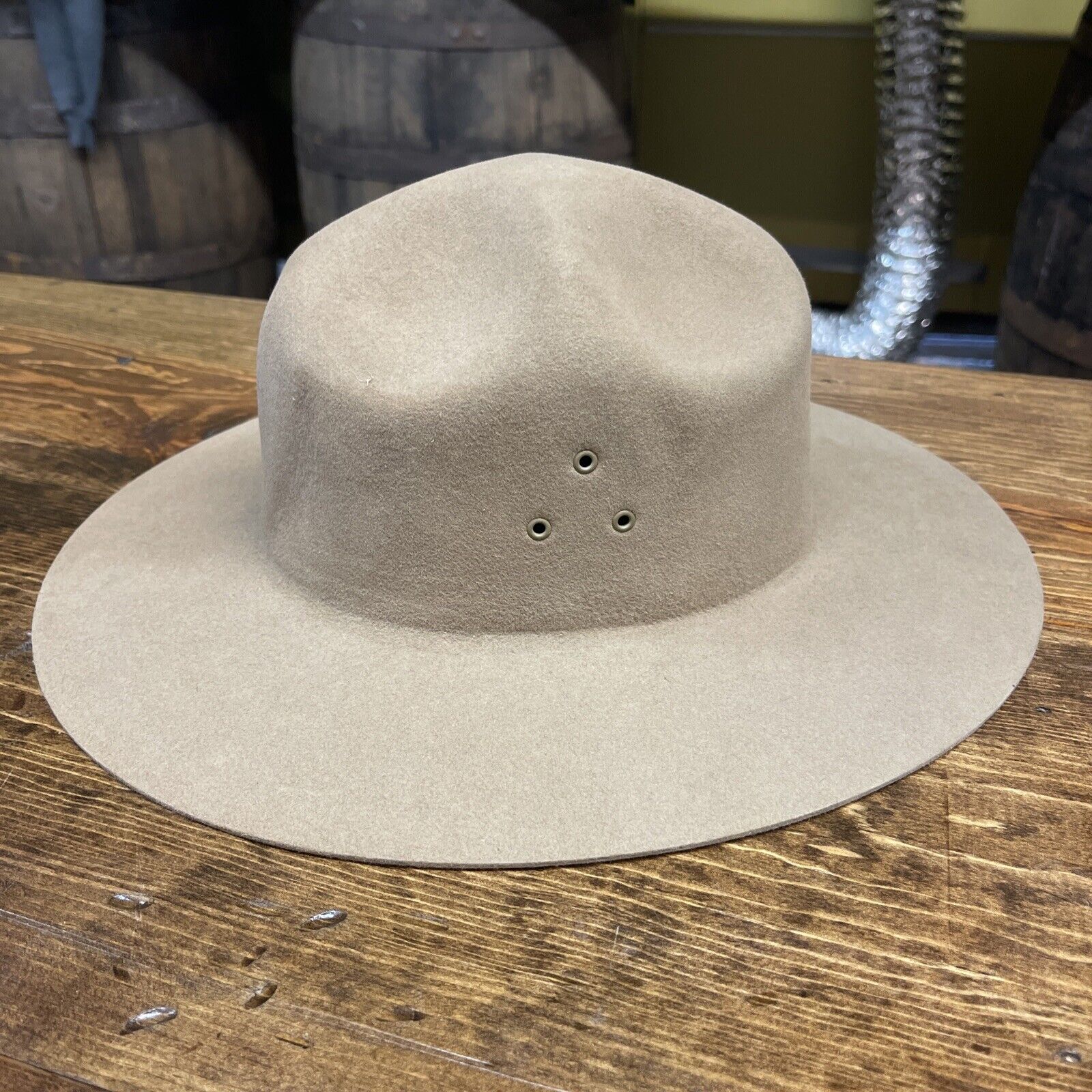 Vintage Felt Smokey The Bear Park Ranger Hat Trooper Influencer Garb