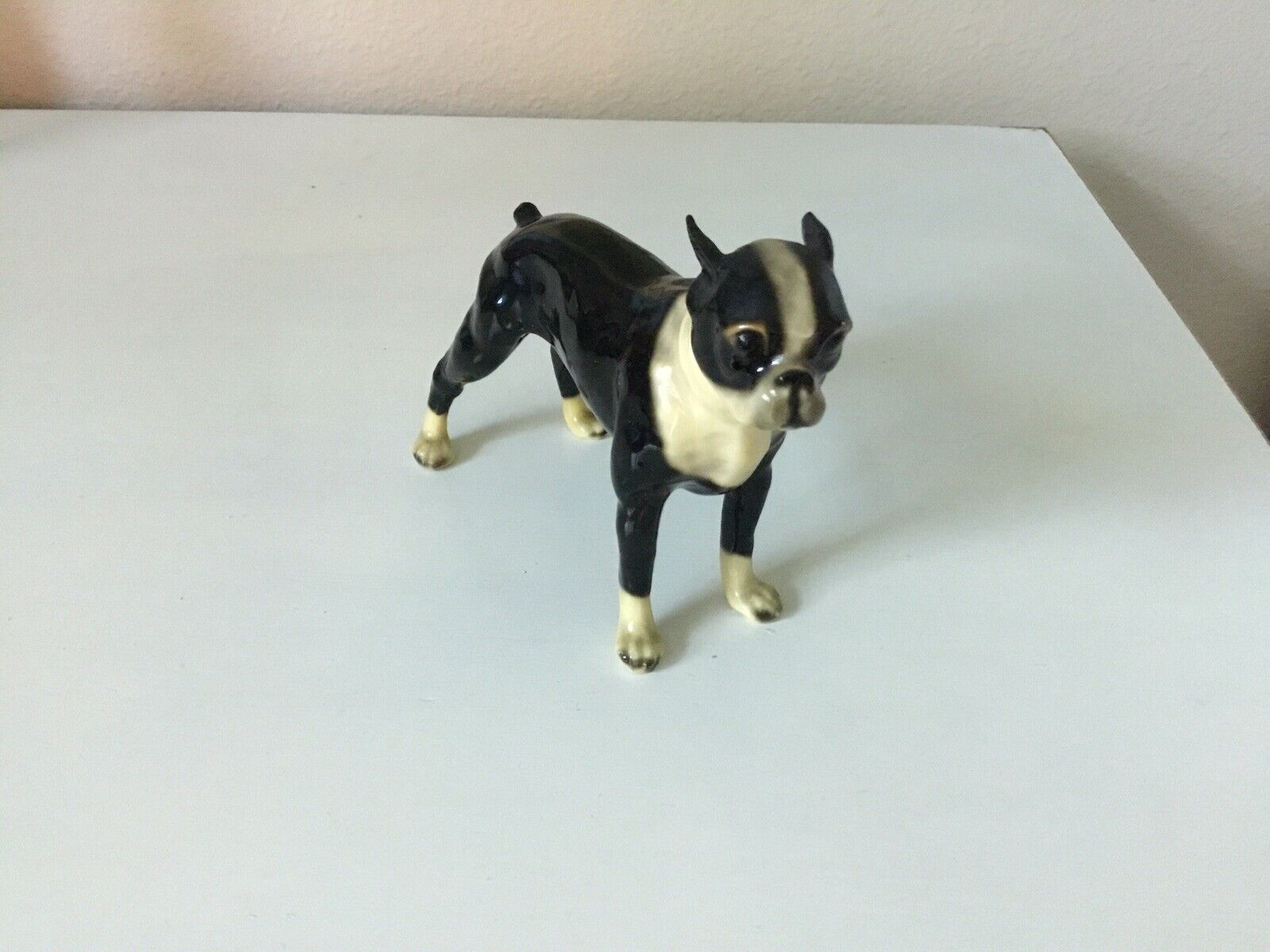 Vintage Morten’s Studio Boston Terrier Figurine