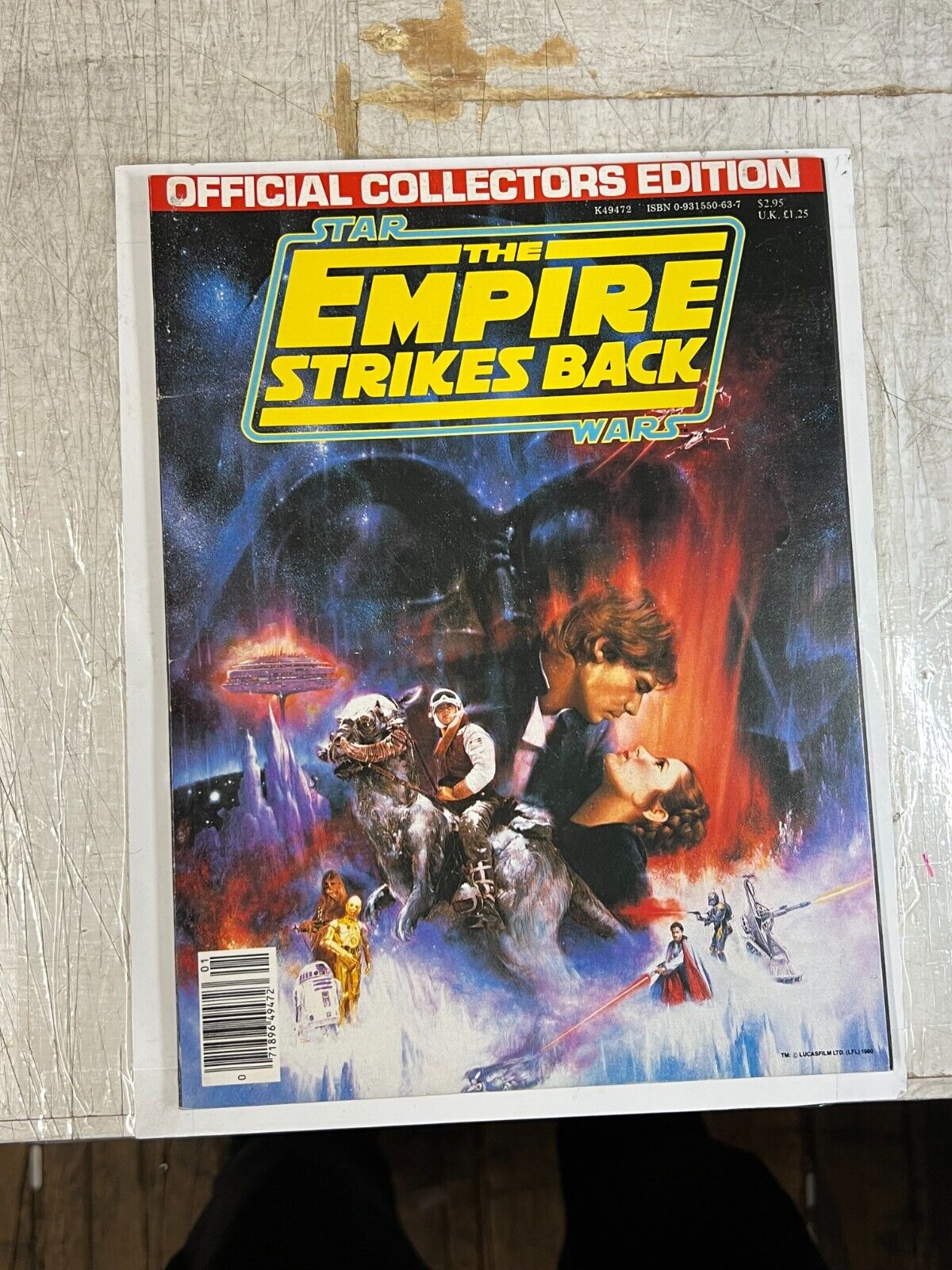 Official Collectors Edition Star Wars The Empire Strikes Back 1980 1st Edition |