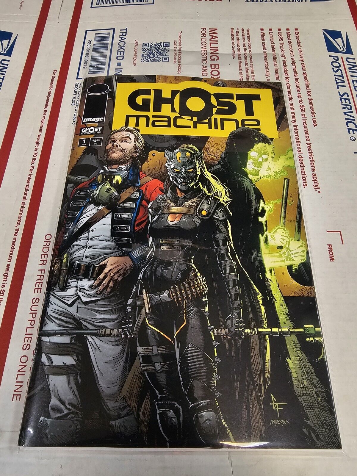 GHOST MACHINE #1 (IMAGE 2024) Gary Frank Cover A 1st Print NM- OR BETTER