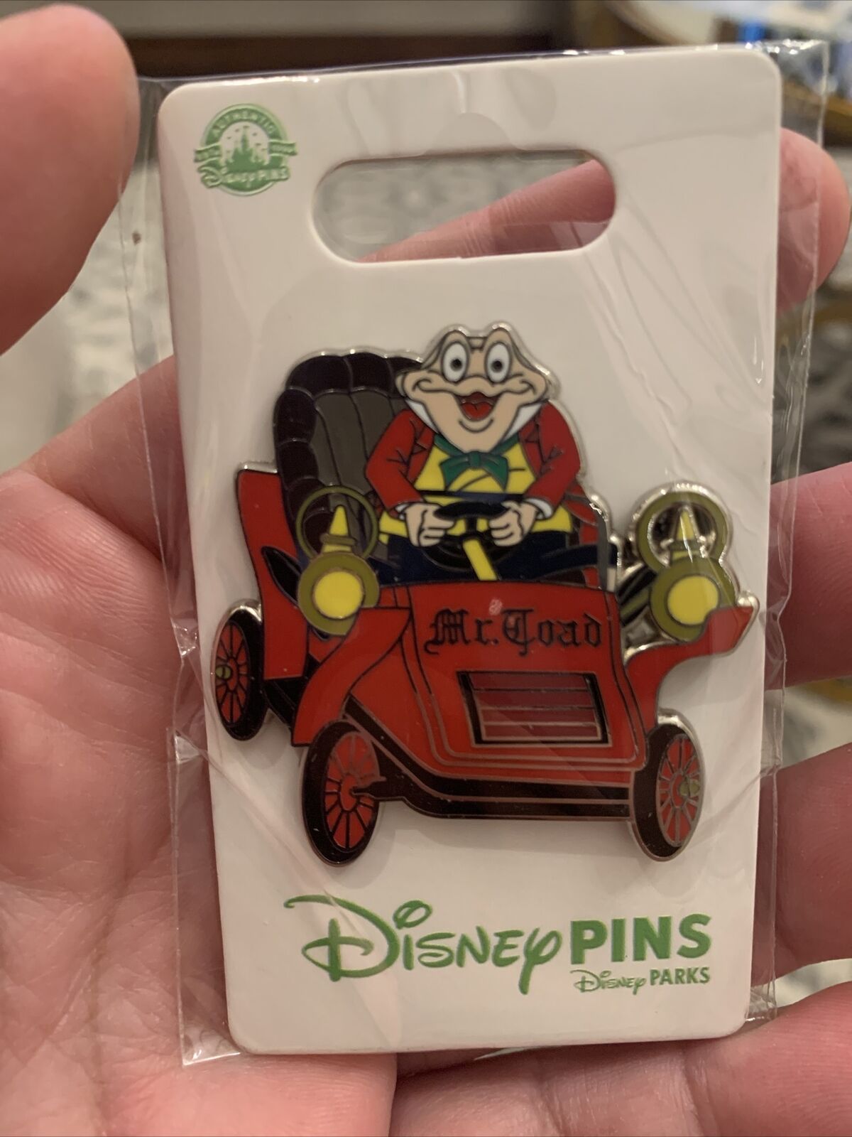 Mr Toad Disney Parks Collection Trading Pin  New