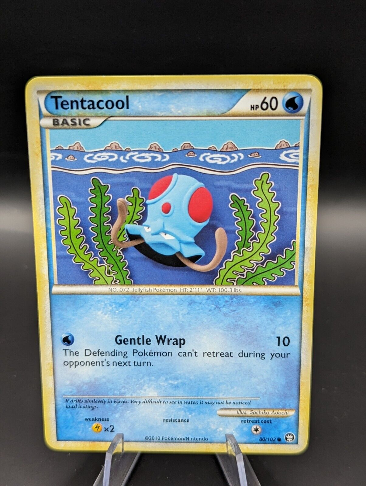 Pokémon TCG Tentacool HS-Triumphant 80/102 Regular Common EX-NM #375