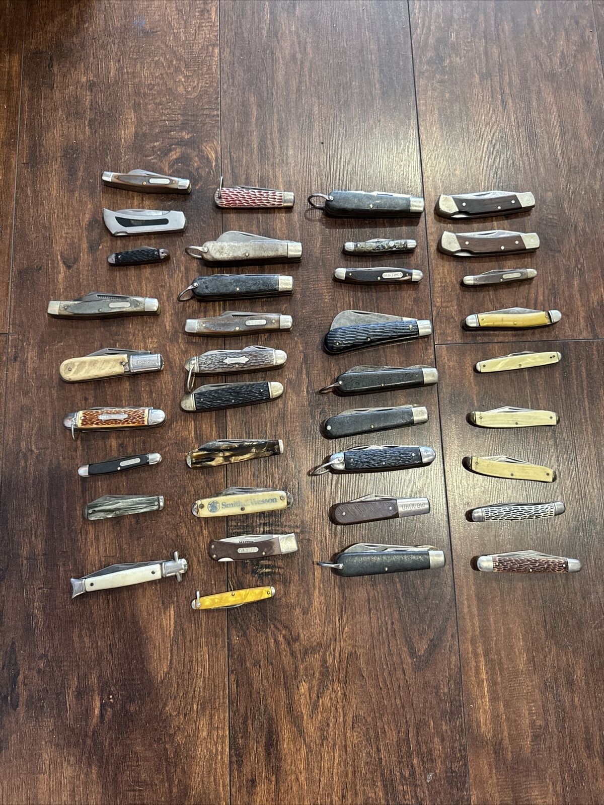 Vintage Pocket Knife Lot USA Made Assorted Old Timer ,Imperial , Barlow , Ect