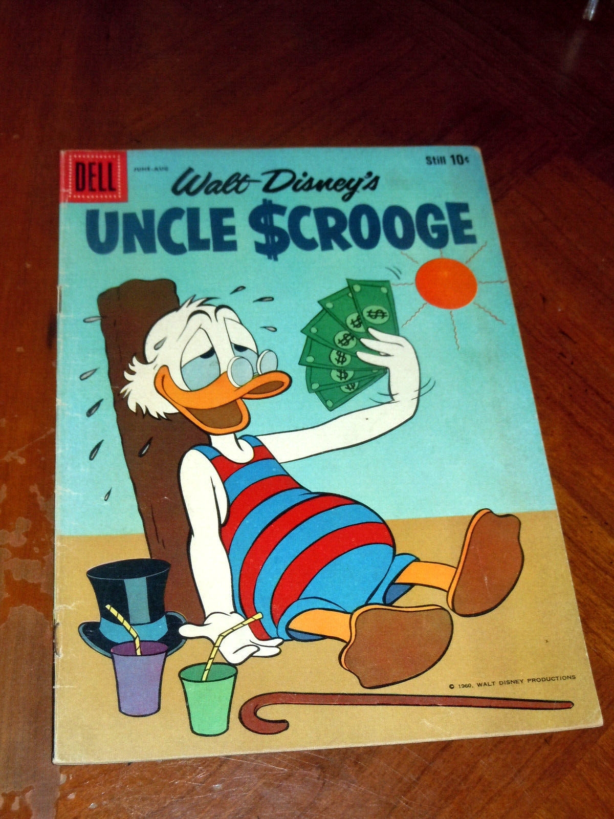 WALT DISNEY\'S UNCLE SCROOGE #30 (DELL 1960) Barks VG-F (5.0) cond.