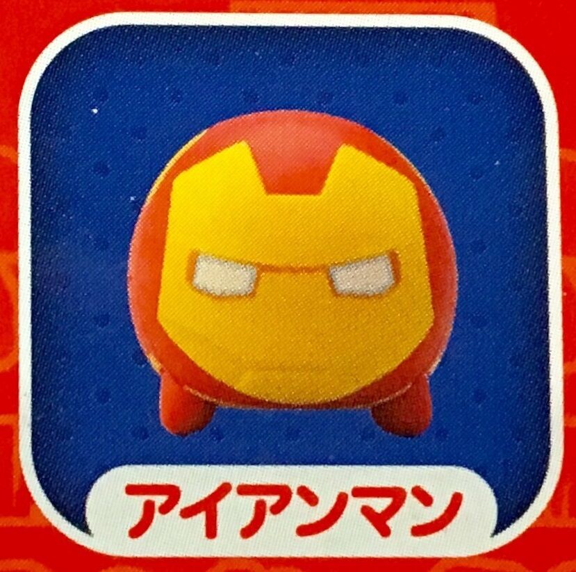 Ensky NoseChara NOS-69 Marvel Tsum Tsum Mini Figure Iron Man Tony Stark Avengers