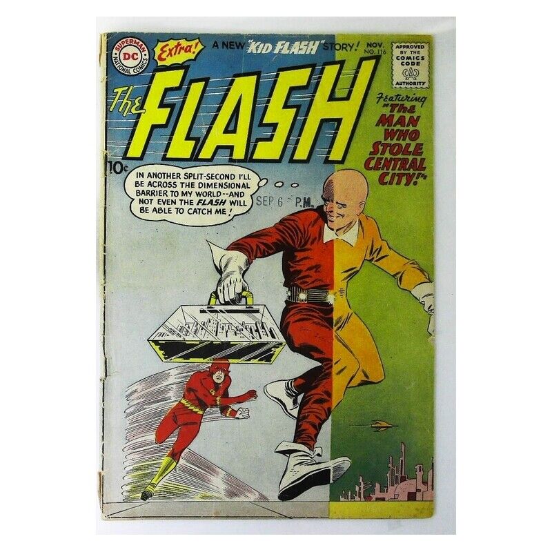Flash (1959 series) #116 in Very Good condition. DC comics [i