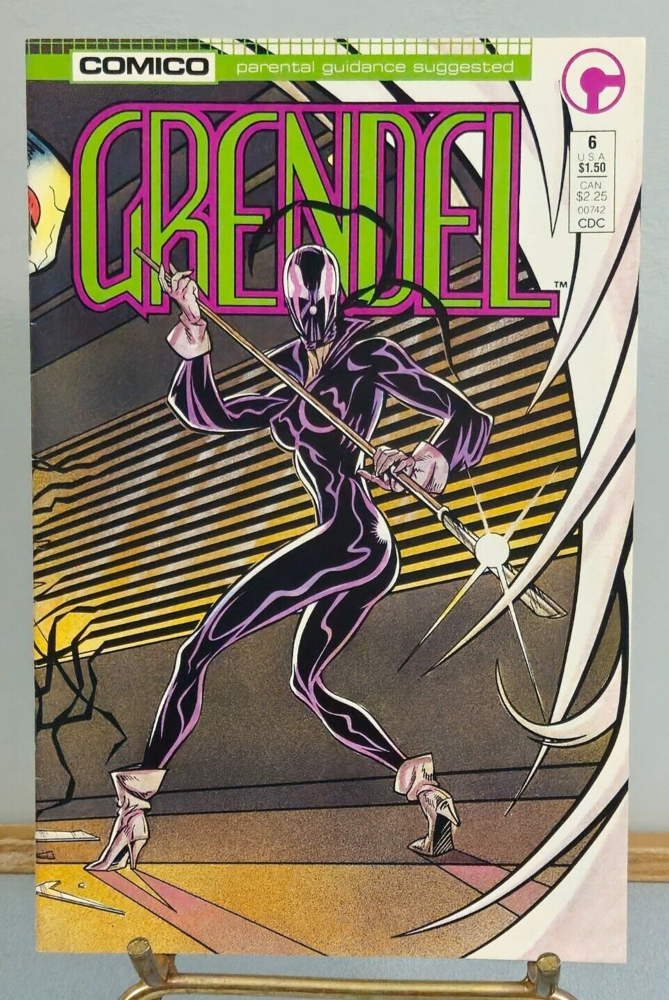 Grendel #6 (1987) - Comico, Matt Wagner, High Grade, Key Issue