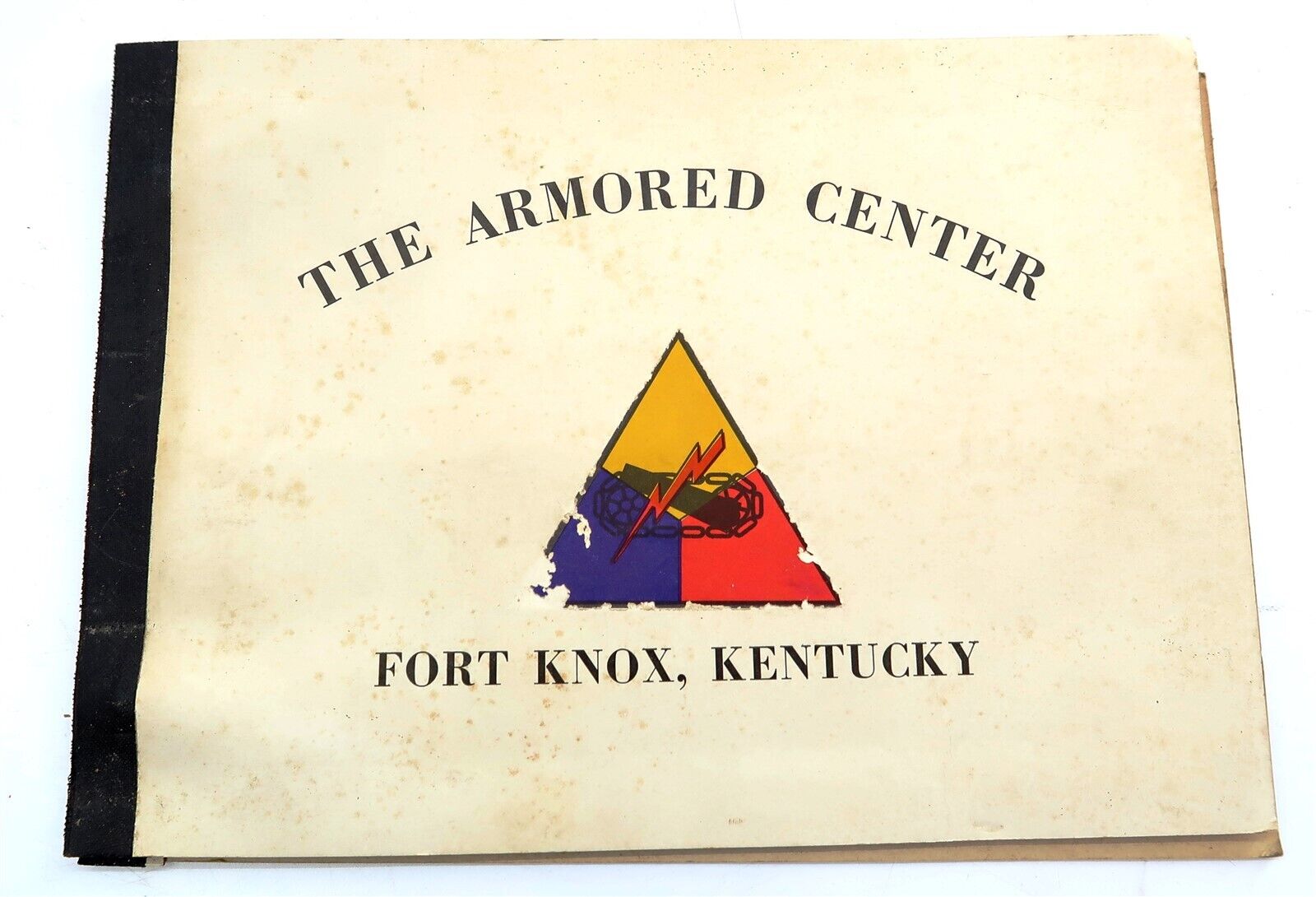 GENERAL ALBERT STACKPOLE 1956 Photo Album from Fort Knox, Kentucky 