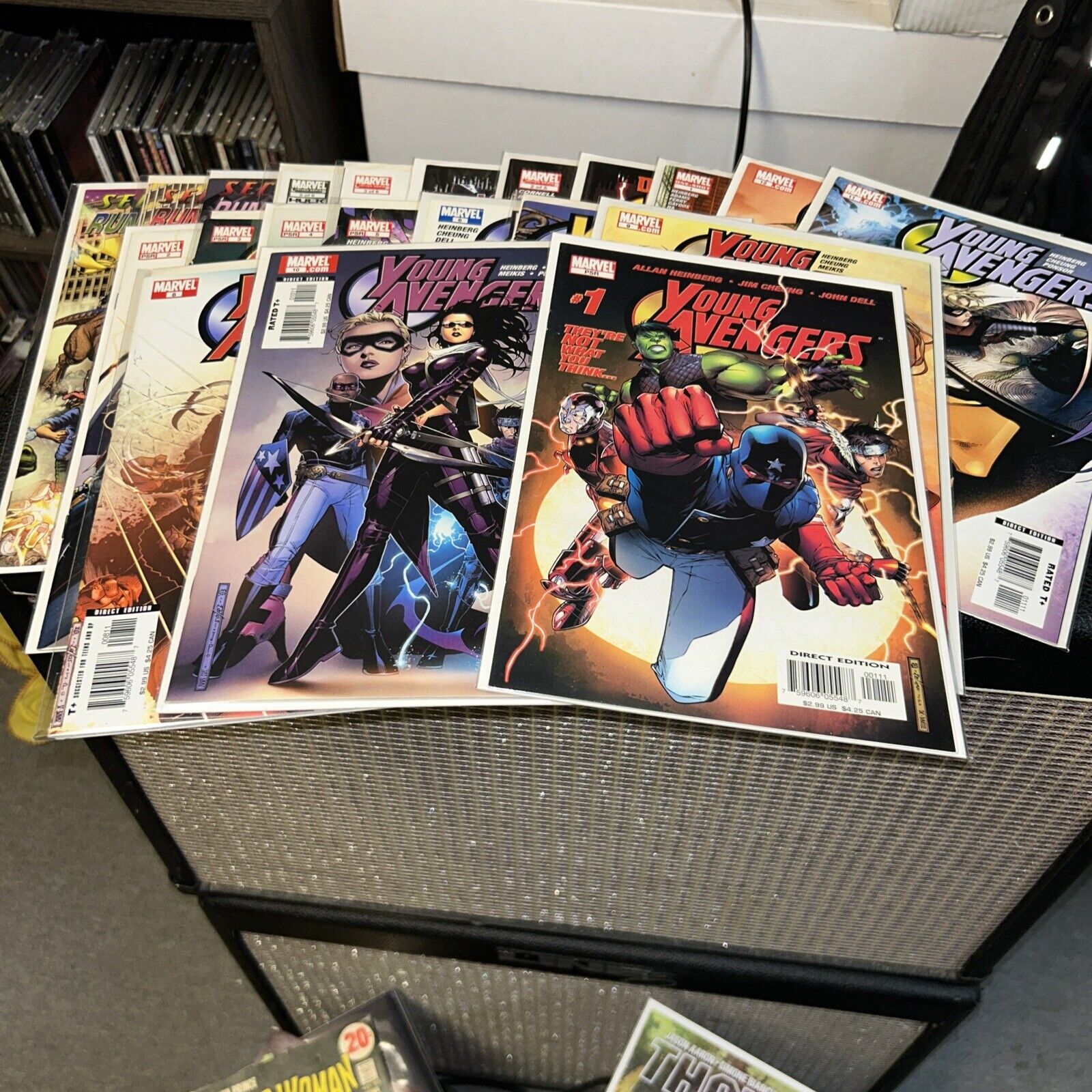 Marvel Young Avengers 1-12 + Special And Other Tie In Issues