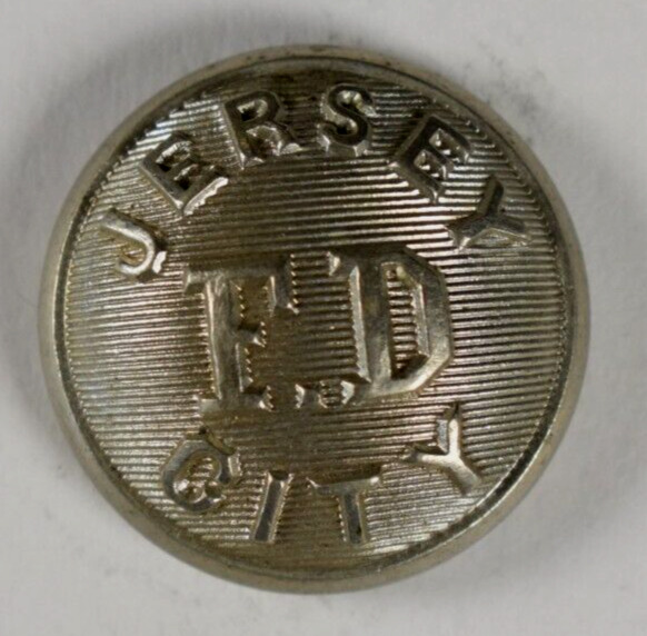 1880\'s-90\'s Jersey City Fire Department Vintage Original Button N3A